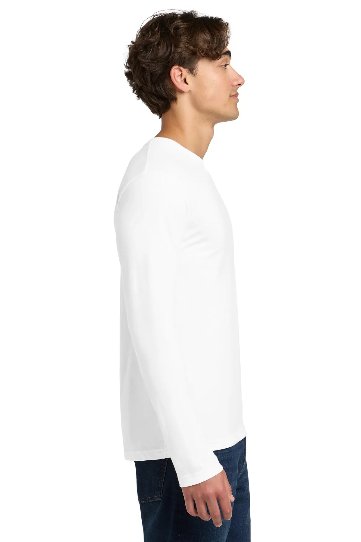 Gildan Softstyle® Long Sleeve T-Shirt. 64400 White_3