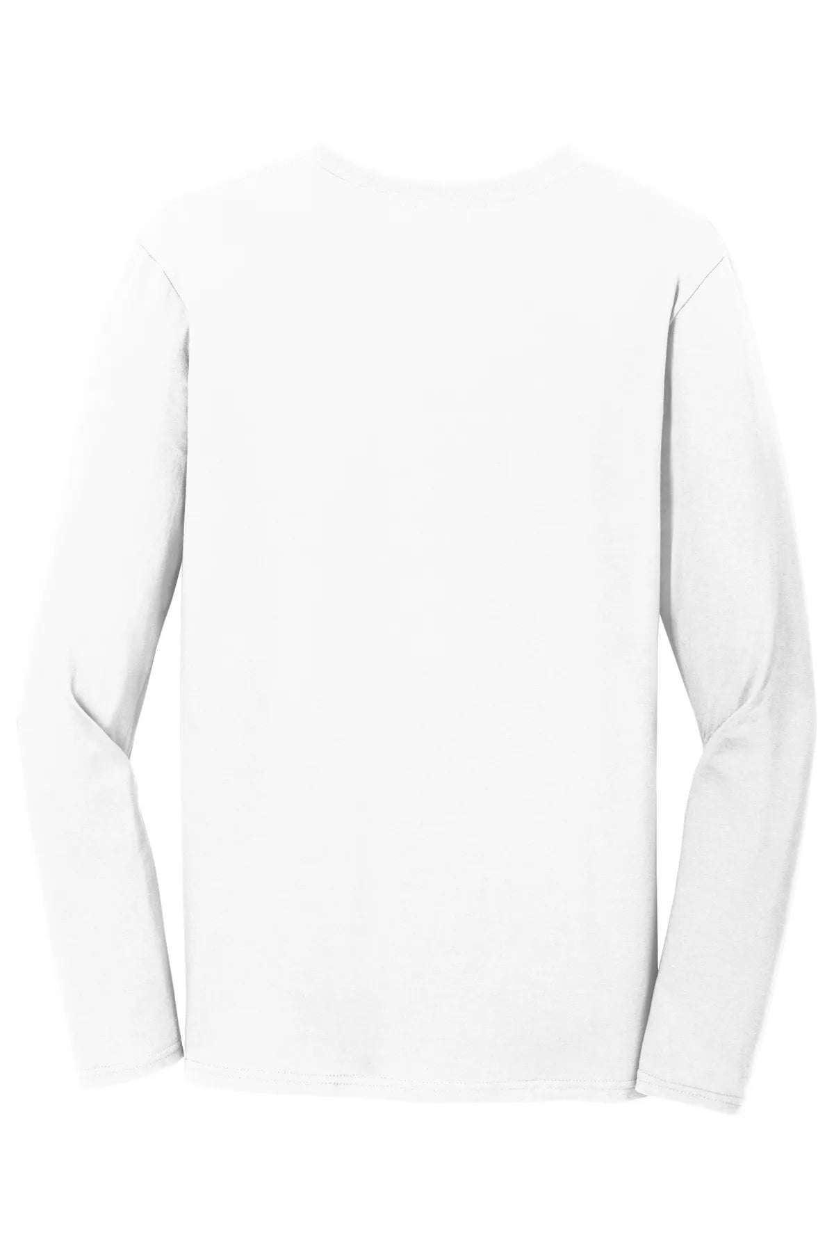 Gildan Softstyle® Long Sleeve T-Shirt. 64400 White_5