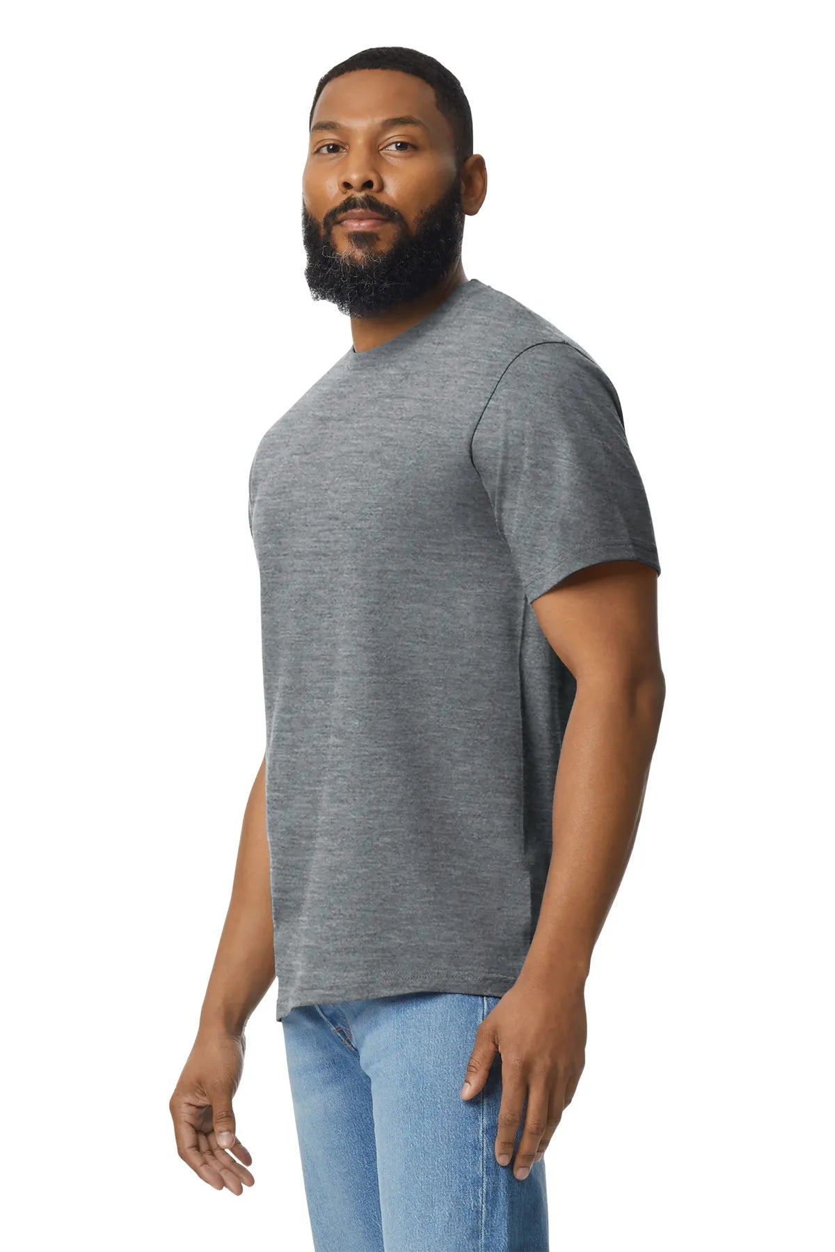 Gildan ®  Softstyle ®  Midweight Tee 65000 Graphite Heather_1