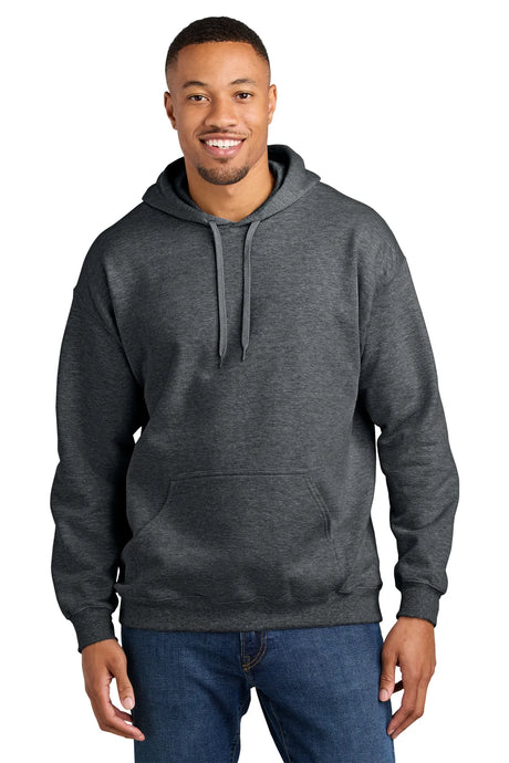 Gildan® Softstyle® Pullover Hooded Sweatshirt SF500 Dark Heather-1