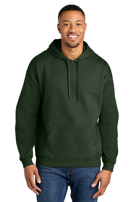 Gildan® Softstyle® Pullover Hooded Sweatshirt SF500 Forest Green_1