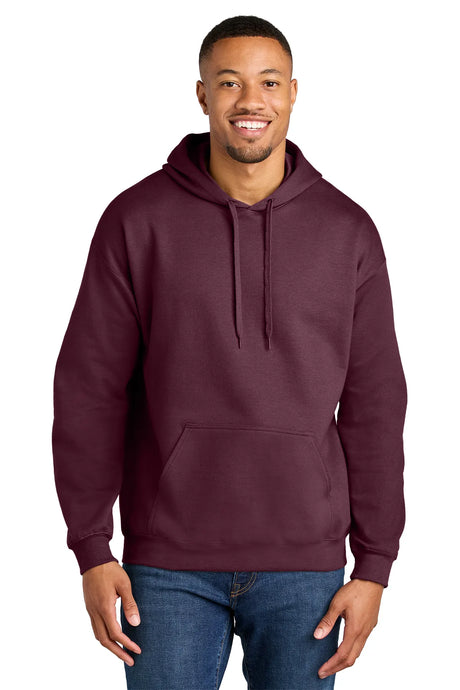 Gildan® Softstyle® Pullover Hooded Sweatshirt SF500 Maroon_1