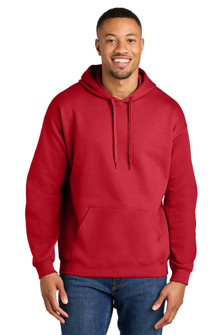 Gildan® Softstyle® Pullover Hooded Sweatshirt SF500 Red_1