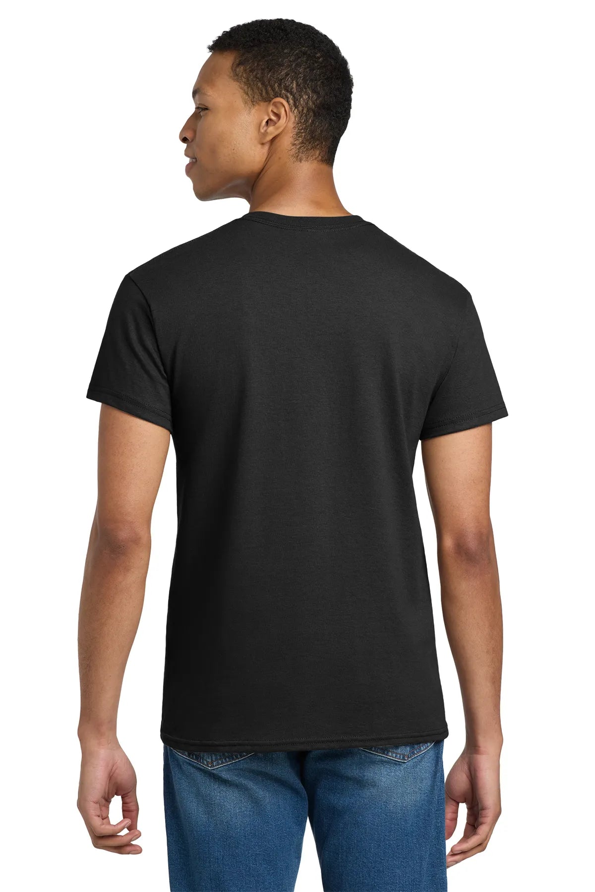 Gildan® Tall 100% US Cotton T-Shirt 2000T Black_2
