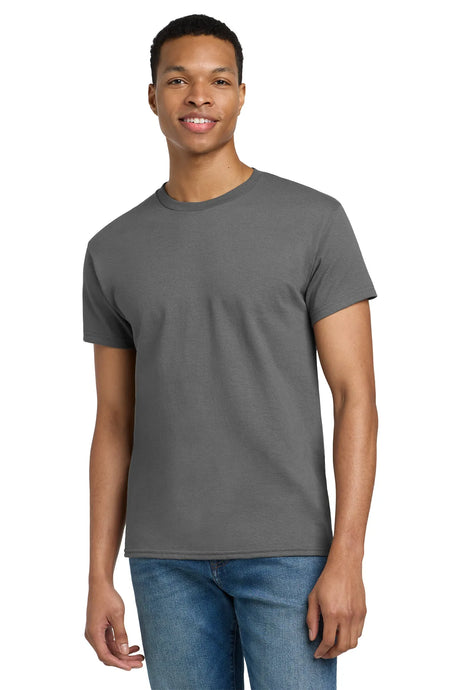 Gildan® Tall 100% US Cotton T-Shirt 2000T Charcoal_1