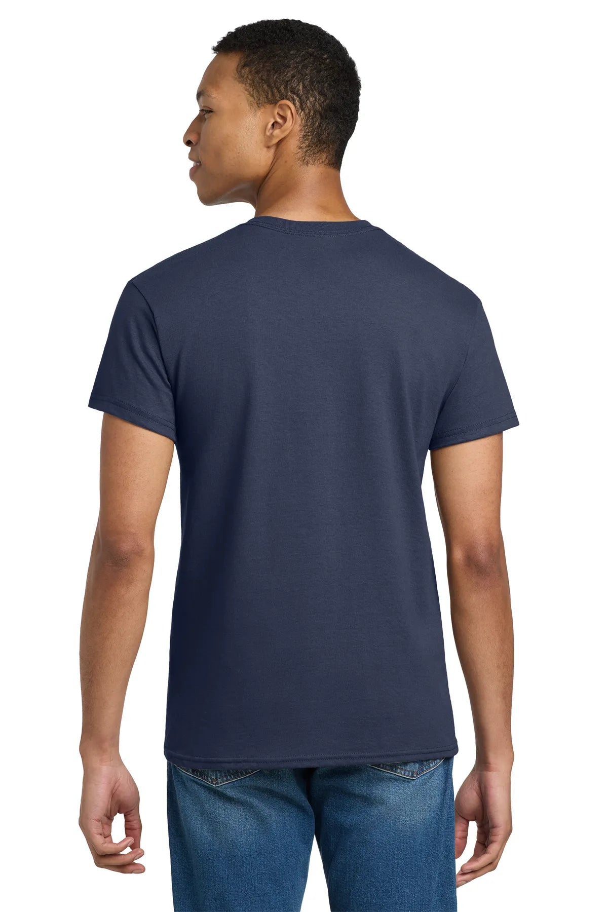 Gildan® Tall 100% US Cotton T-Shirt 2000T Navy_2