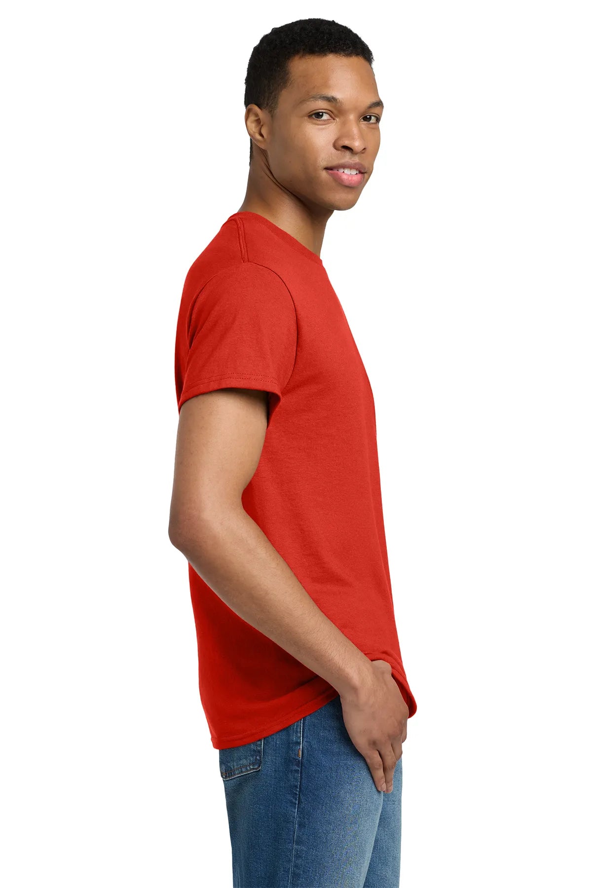 Gildan® Tall 100% US Cotton T-Shirt 2000T Red_3