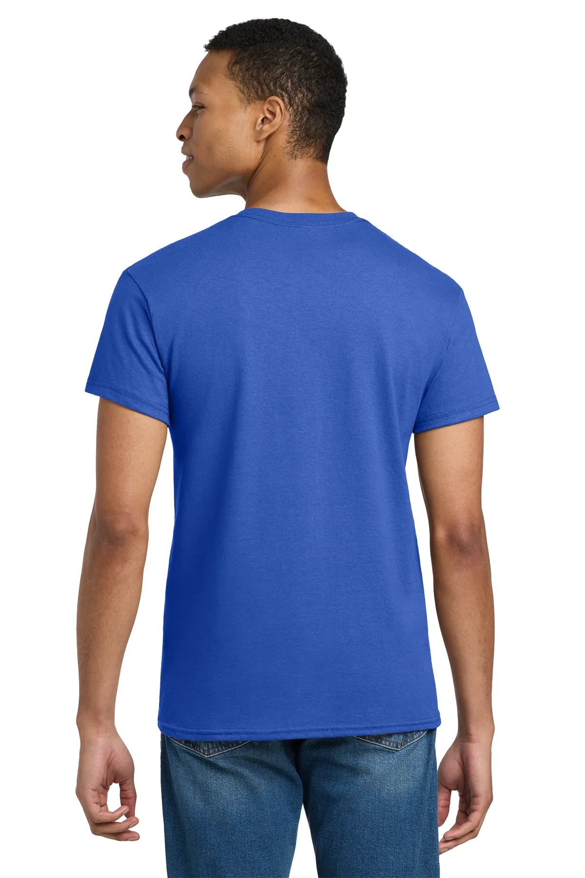 Gildan® Tall 100% US Cotton T-Shirt 2000T Royal_2