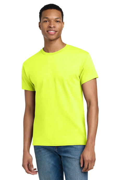 Gildan® Tall 100% US Cotton T-Shirt 2000T Safety Green_1