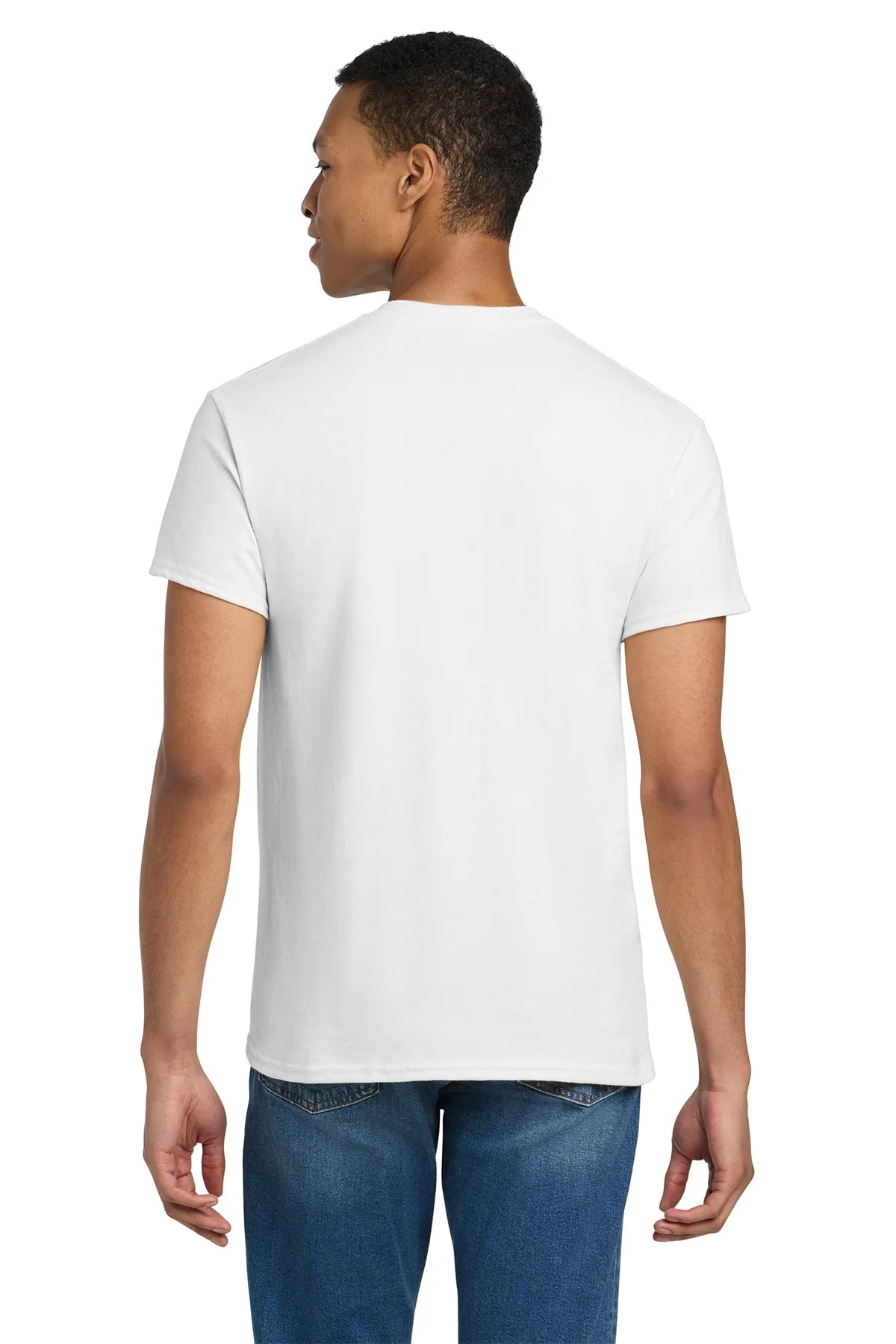 Gildan® Tall 100% US Cotton T-Shirt 2000T White_2