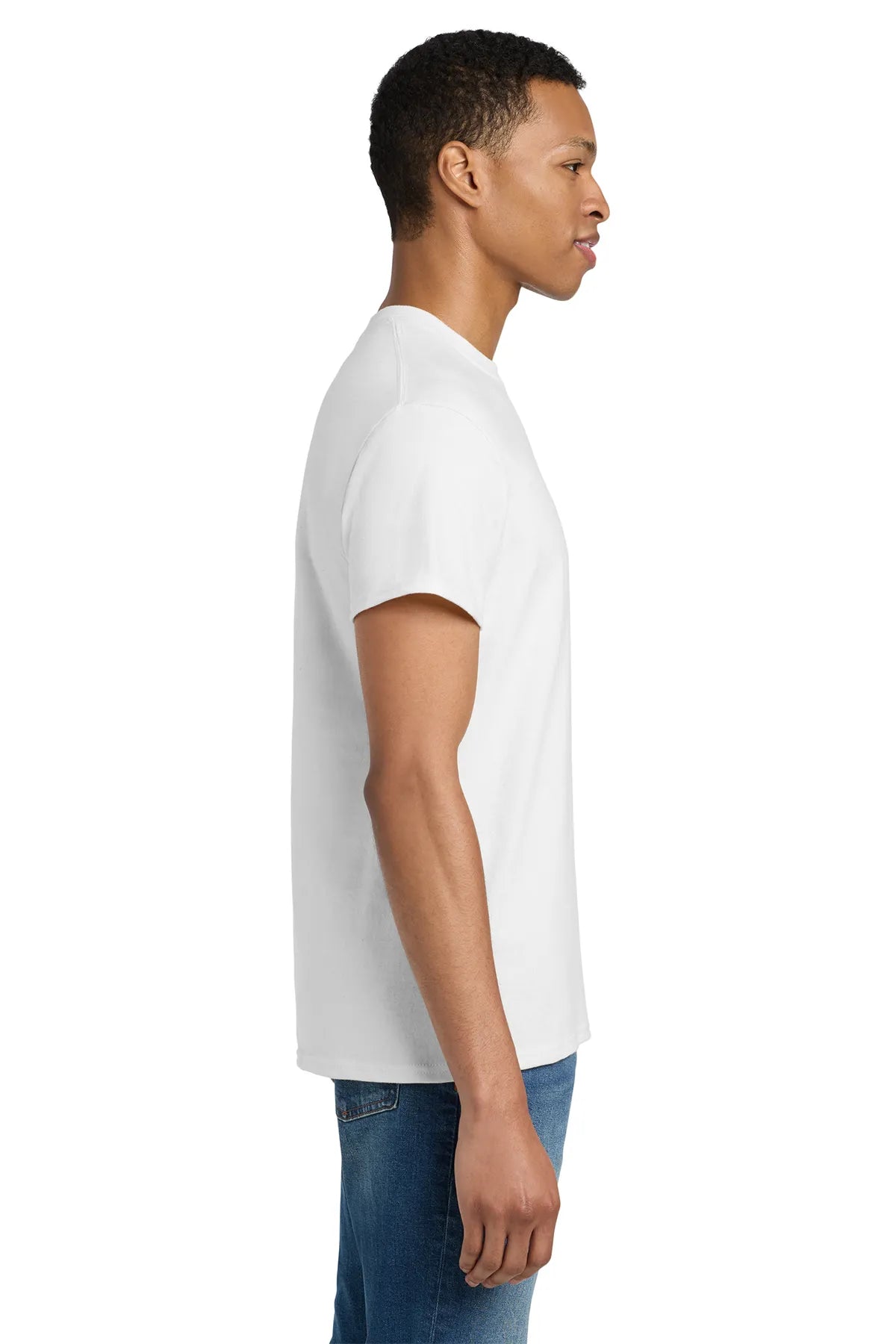 Gildan® Tall 100% US Cotton T-Shirt 2000T White_3