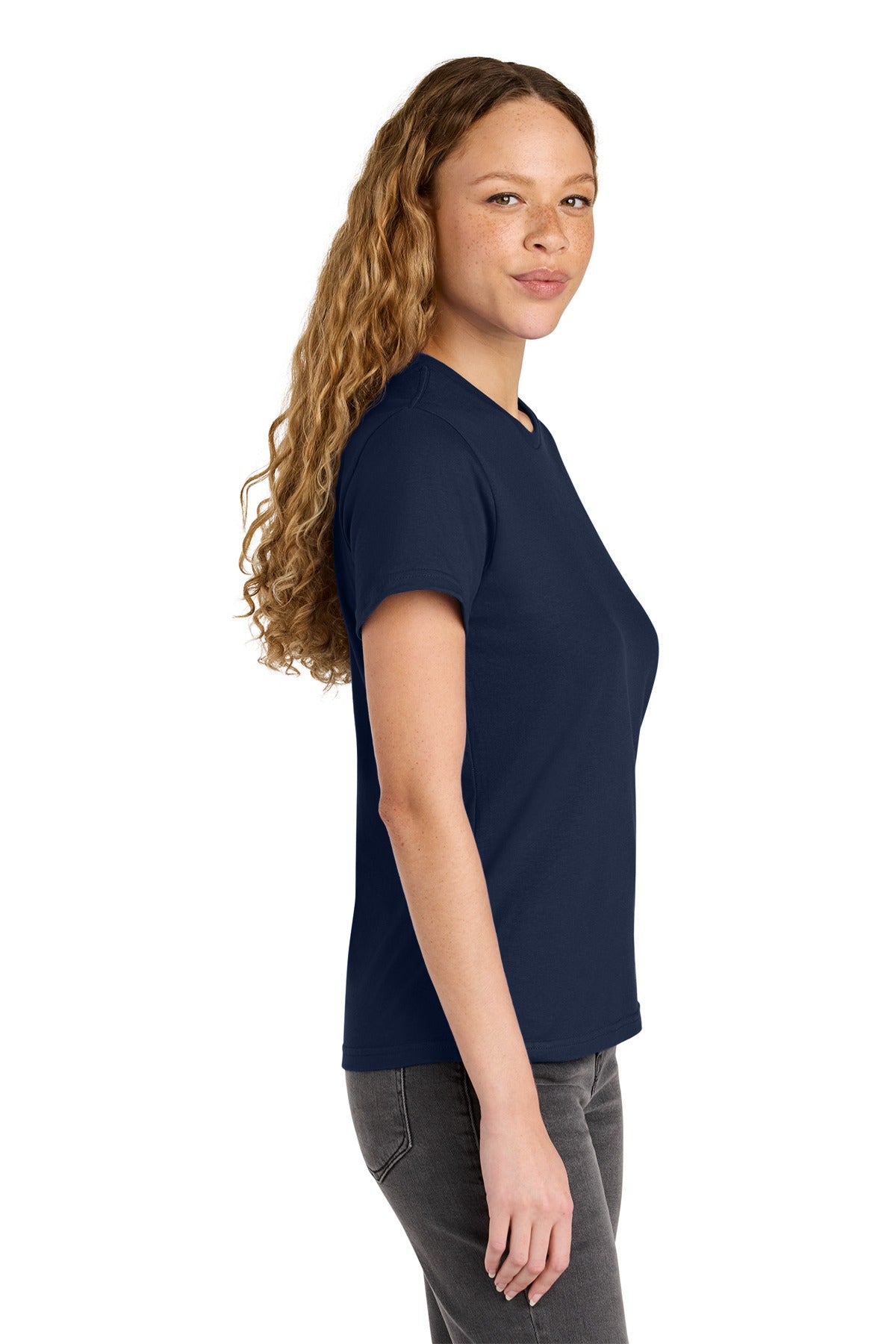Gildan ®  Women's Softstyle ®  Midweight Tee 65000L Navy_2