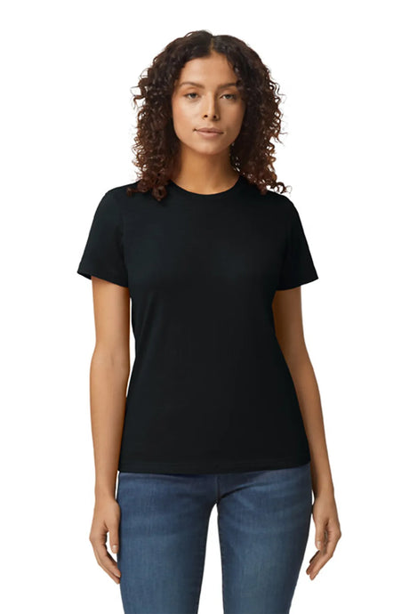 Gildan ®  Women's Softstyle ®  Midweight Tee 65000L Pitch Black