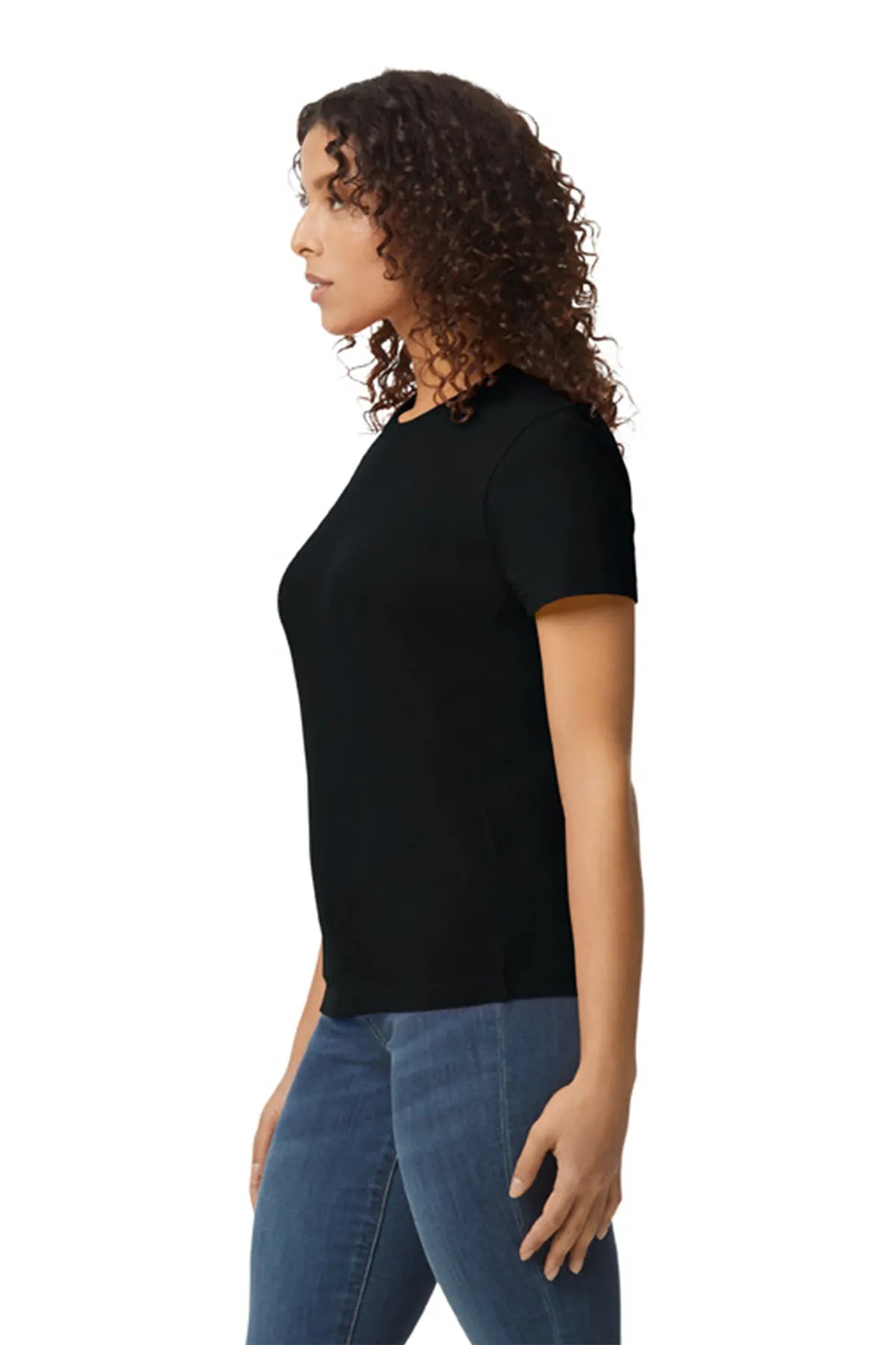 Gildan ®  Women's Softstyle ®  Midweight Tee 65000L Pitch Black_1