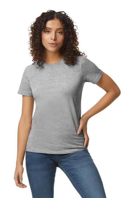 Gildan ®  Women's Softstyle ®  Midweight Tee 65000L Ring Spun Sport Grey