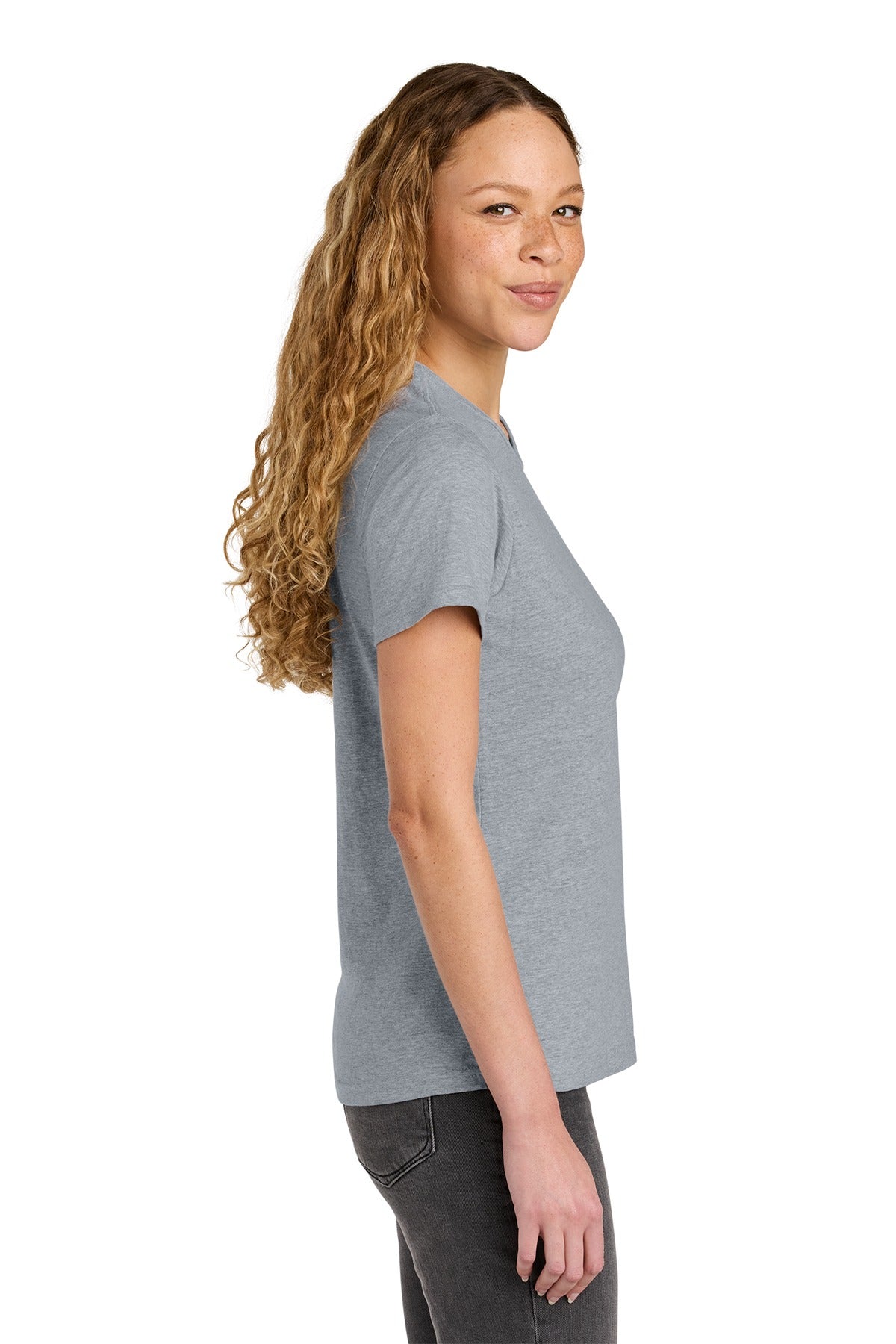Gildan ®  Women's Softstyle ®  Midweight Tee 65000L Ring Spun Sport Grey_2