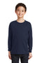 Gildan® Youth Heavy Cotton™ 100% Cotton Long Sleeve T-Shirt. 5400B - navy
