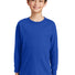 Gildan® Youth Heavy Cotton™ 100% Cotton Long Sleeve T-Shirt. 5400B - royal