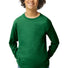 Gildan® Youth Heavy Cotton™ 100% Cotton Long Sleeve T-Shirt. 5400B Forest Green_1