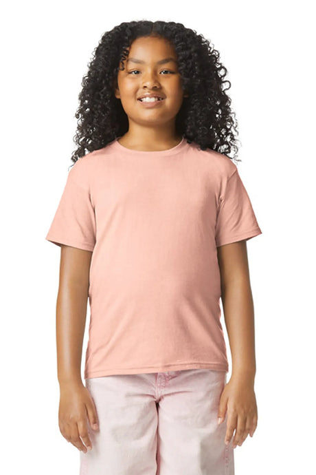 Gildan ®  Youth Softstyle ®  CVC Tee 64000BCVC Dusty Rose_1