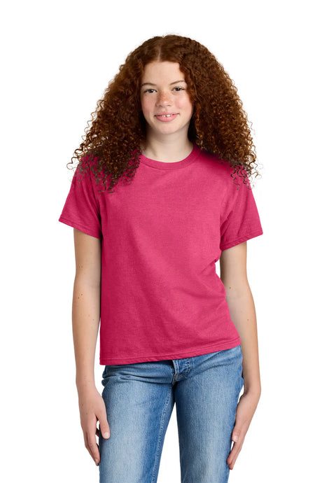 Gildan ®  Youth Softstyle ®  CVC Tee 64000BCVC Pink Lemonade Mist_1