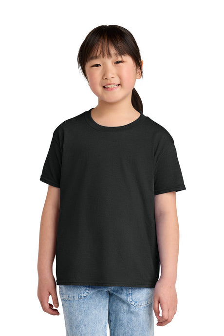 Gildan ®  Youth Softstyle ®  CVC Tee 64000BCVC Pitch Black Mist