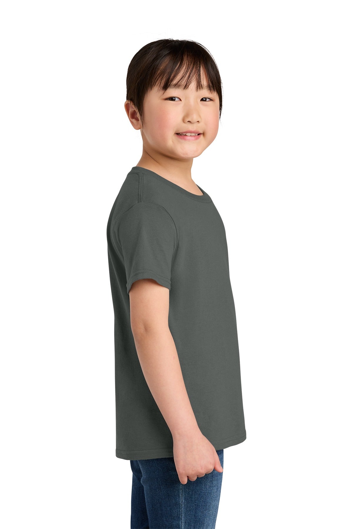 Gildan Youth Softstyle® T-Shirt 64000B Charcoal_2