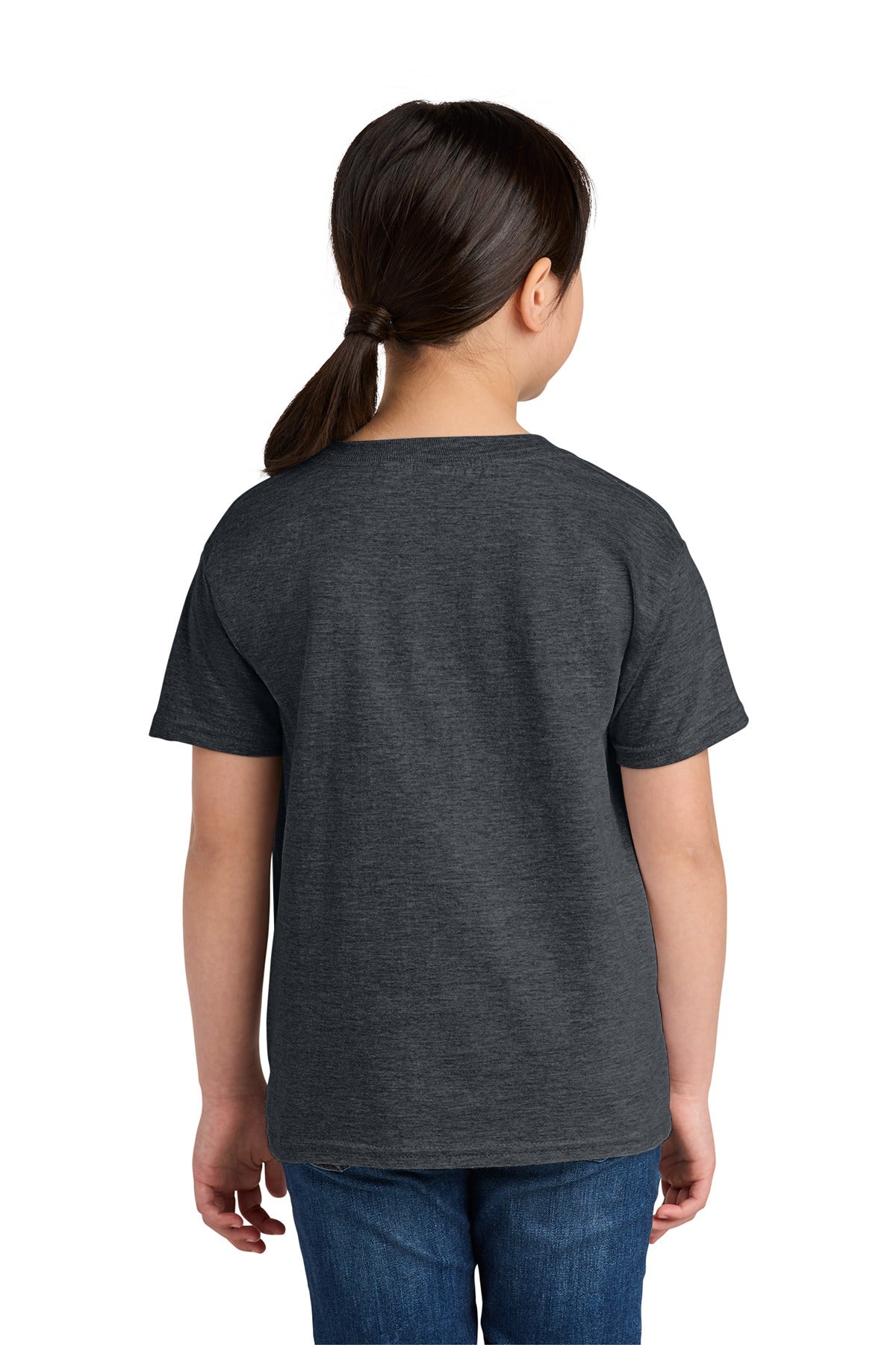 Gildan Youth Softstyle® T-Shirt 64000B Dark Heather_1