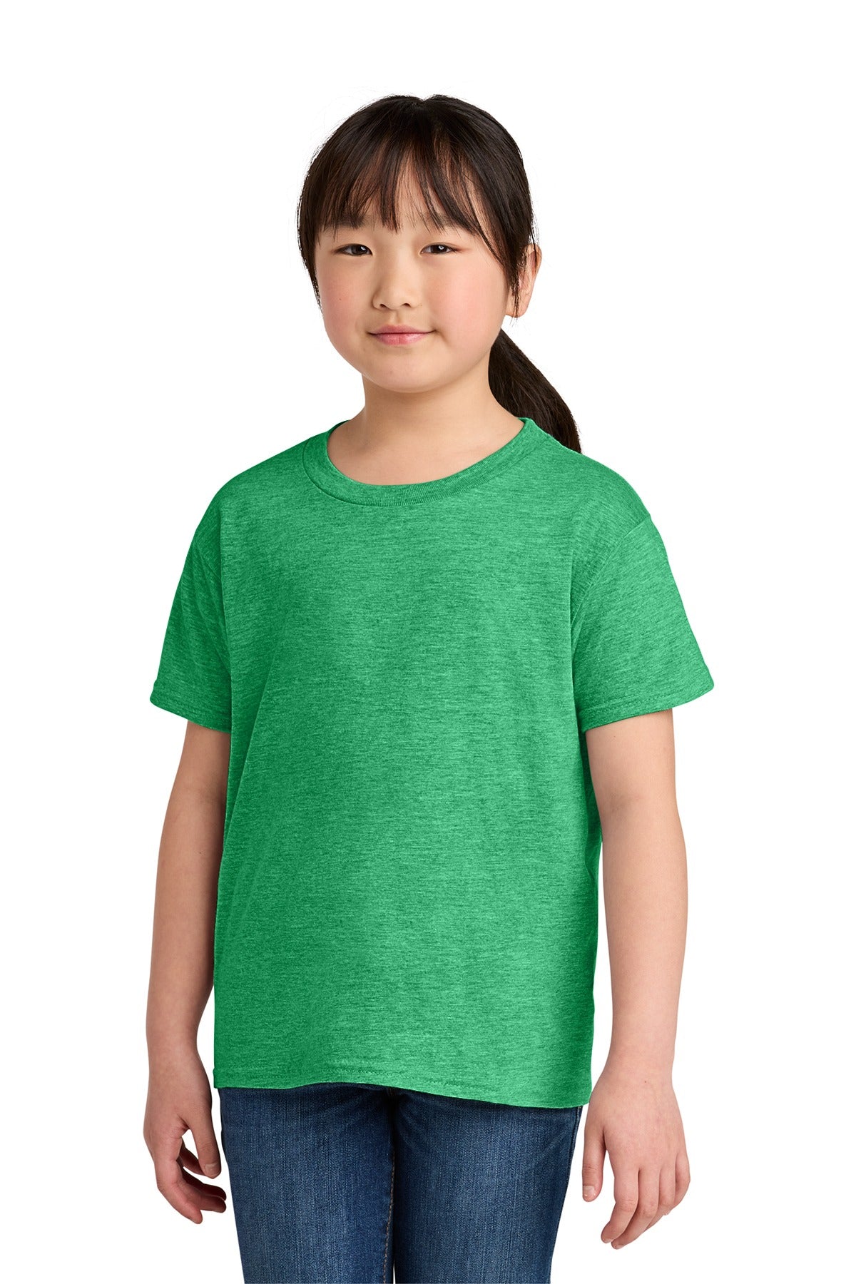 Gildan Youth Softstyle® T-Shirt 64000B Heather Irish Green