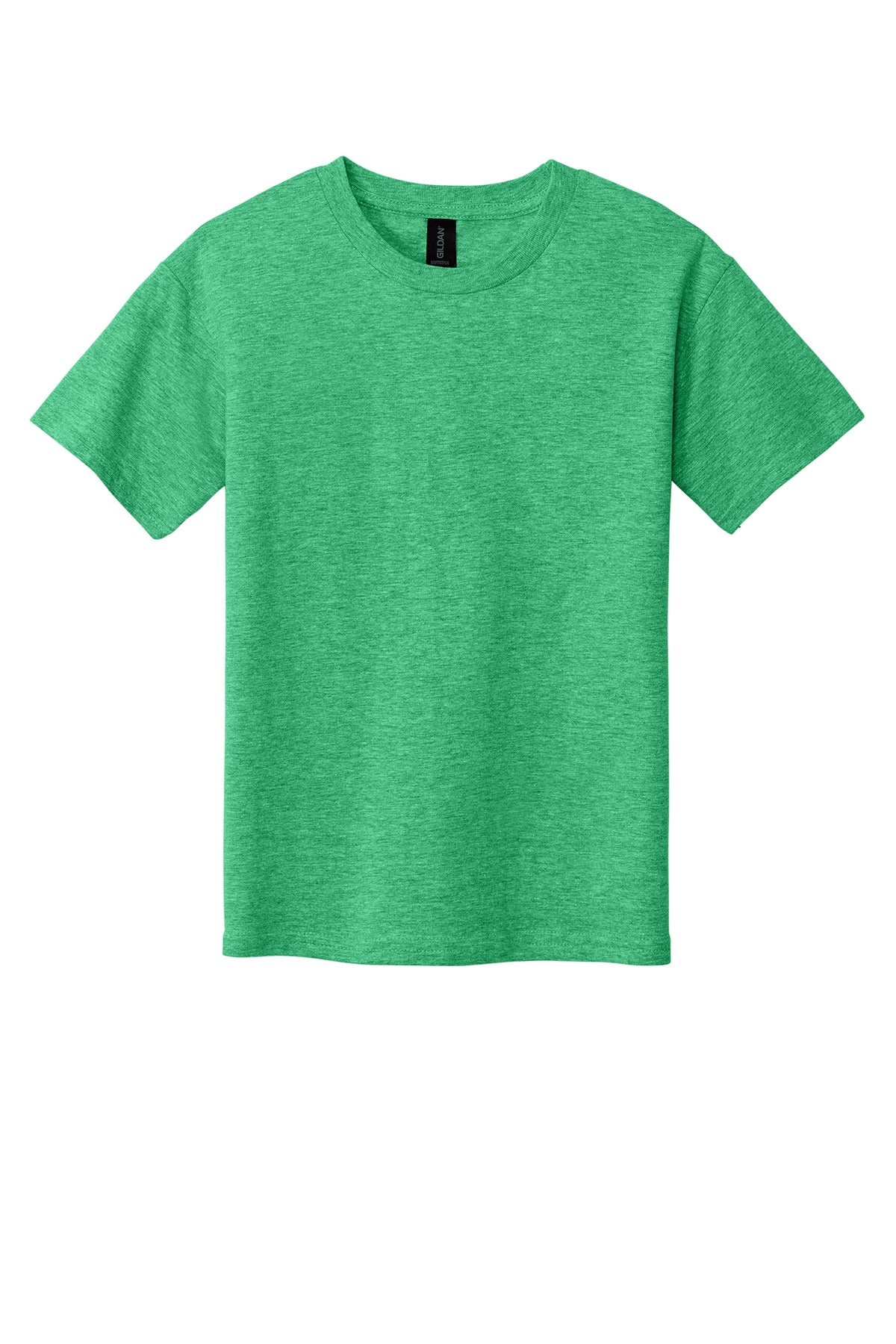 Gildan Youth Softstyle® T-Shirt 64000B Heather Irish Green_3