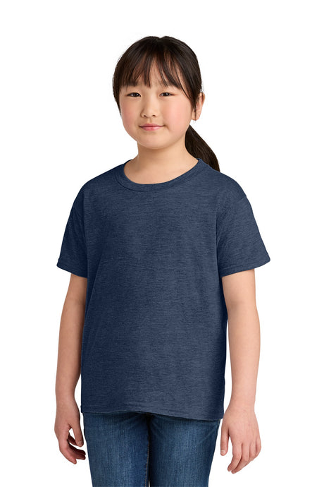 Gildan Youth Softstyle® T-Shirt 64000B Heather Navy