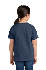 Gildan Youth Softstyle® T-Shirt 64000B Heather Navy_1