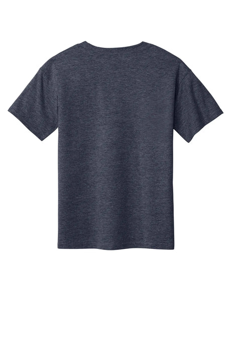 Gildan Youth Softstyle® T-Shirt 64000B Heather Navy_2