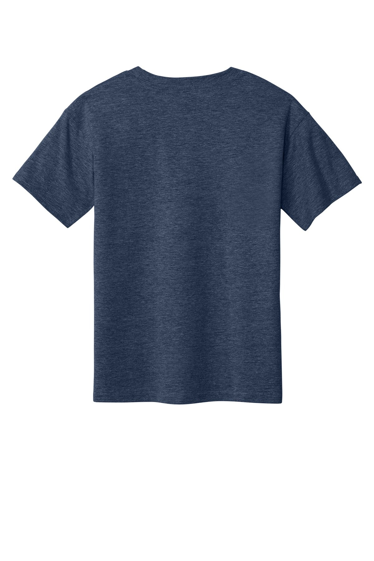 Gildan Youth Softstyle® T-Shirt 64000B Heather Navy_4