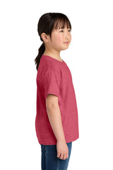 Gildan Youth Softstyle® T-Shirt 64000B Heather Red_2