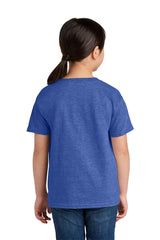 Gildan Youth Softstyle® T-Shirt 64000B Heather Royal_1