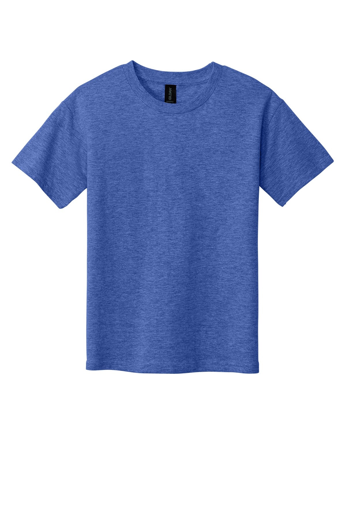 Gildan Youth Softstyle® T-Shirt 64000B Heather Royal_3