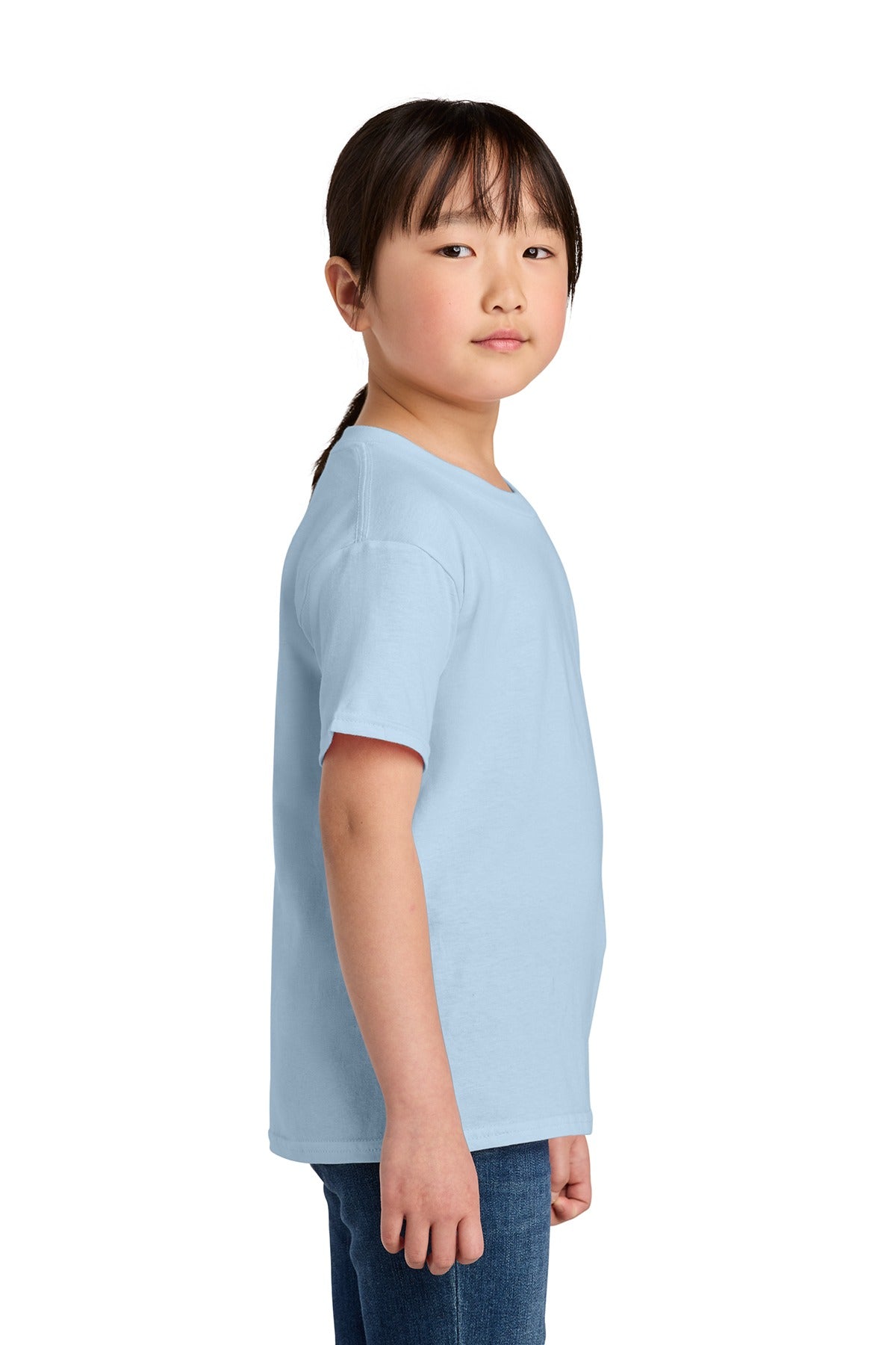 Gildan Youth Softstyle® T-Shirt 64000B Light Blue_2