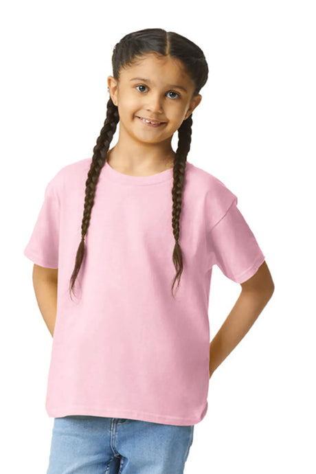 Gildan Youth Softstyle® T-Shirt 64000B Light Pink - 1