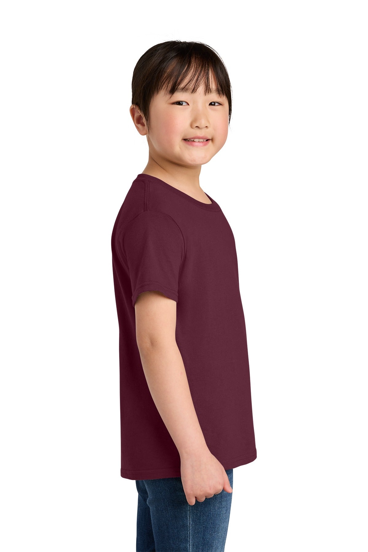 Gildan Youth Softstyle® T-Shirt 64000B Maroon_2