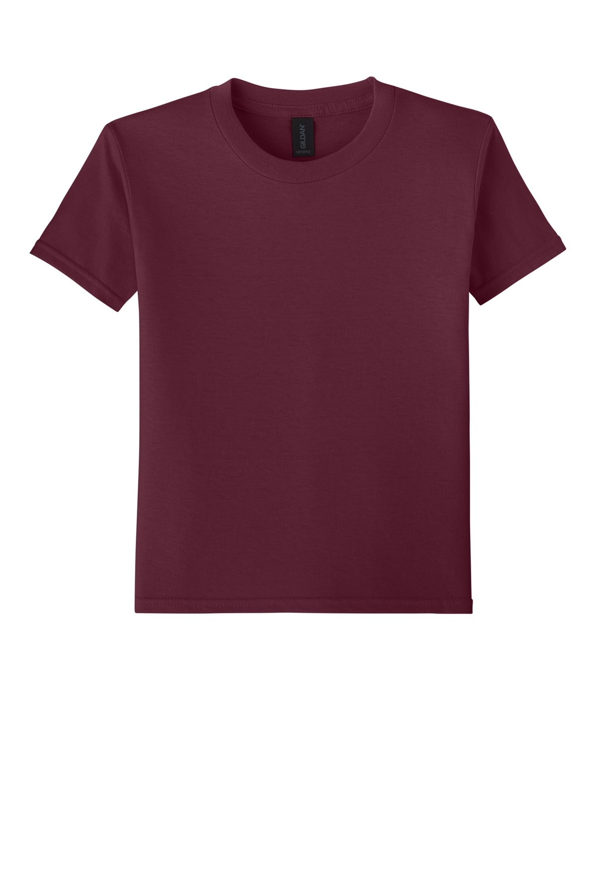 Gildan Youth Softstyle® T-Shirt 64000B Maroon_3