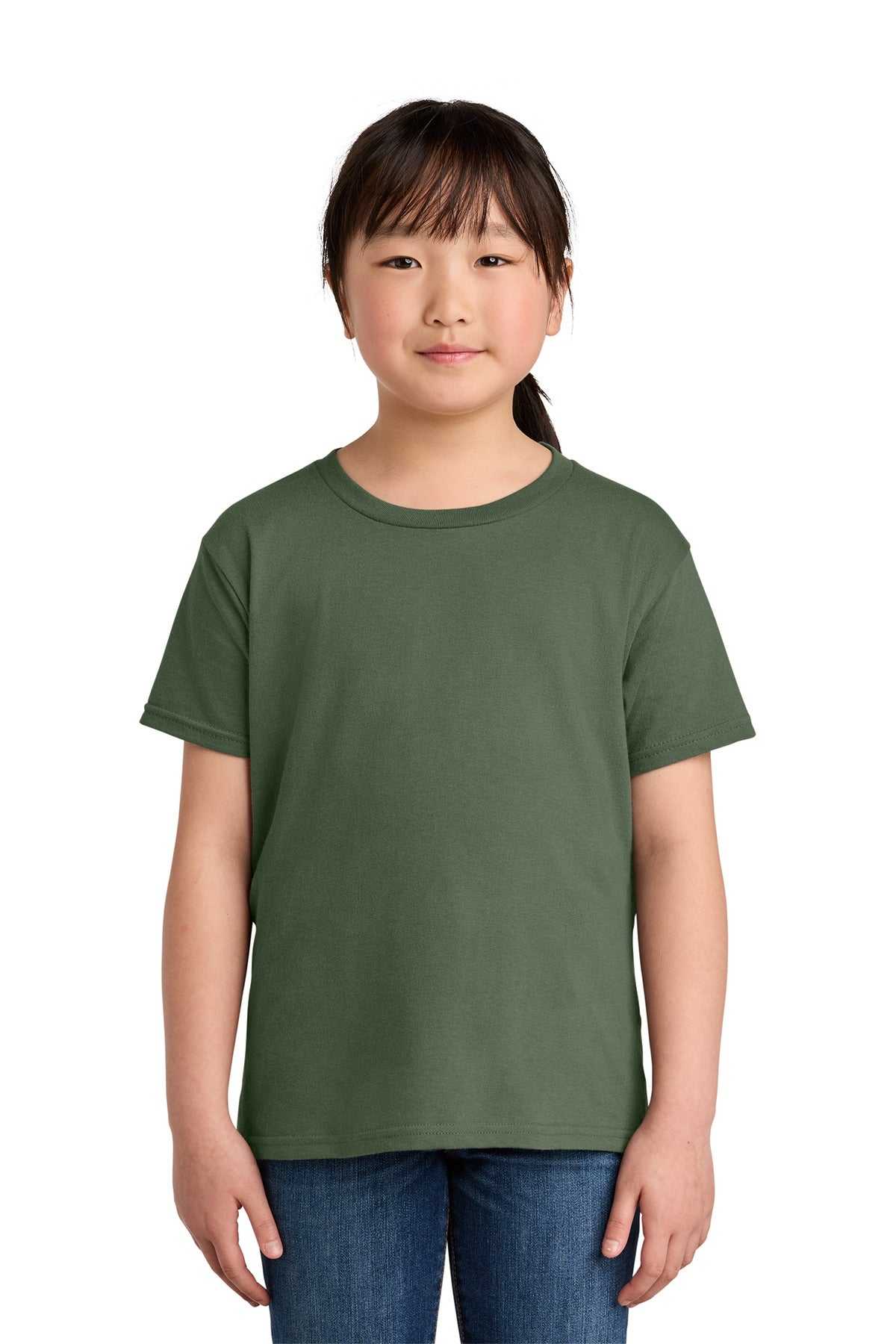Gildan Youth Softstyle® T-Shirt 64000B Military Green
