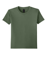 Gildan Youth Softstyle® T-Shirt 64000B Military Green_3