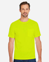 Harriton Snag and Soil Protect T-Shirt - M118 Safety Yellow_1