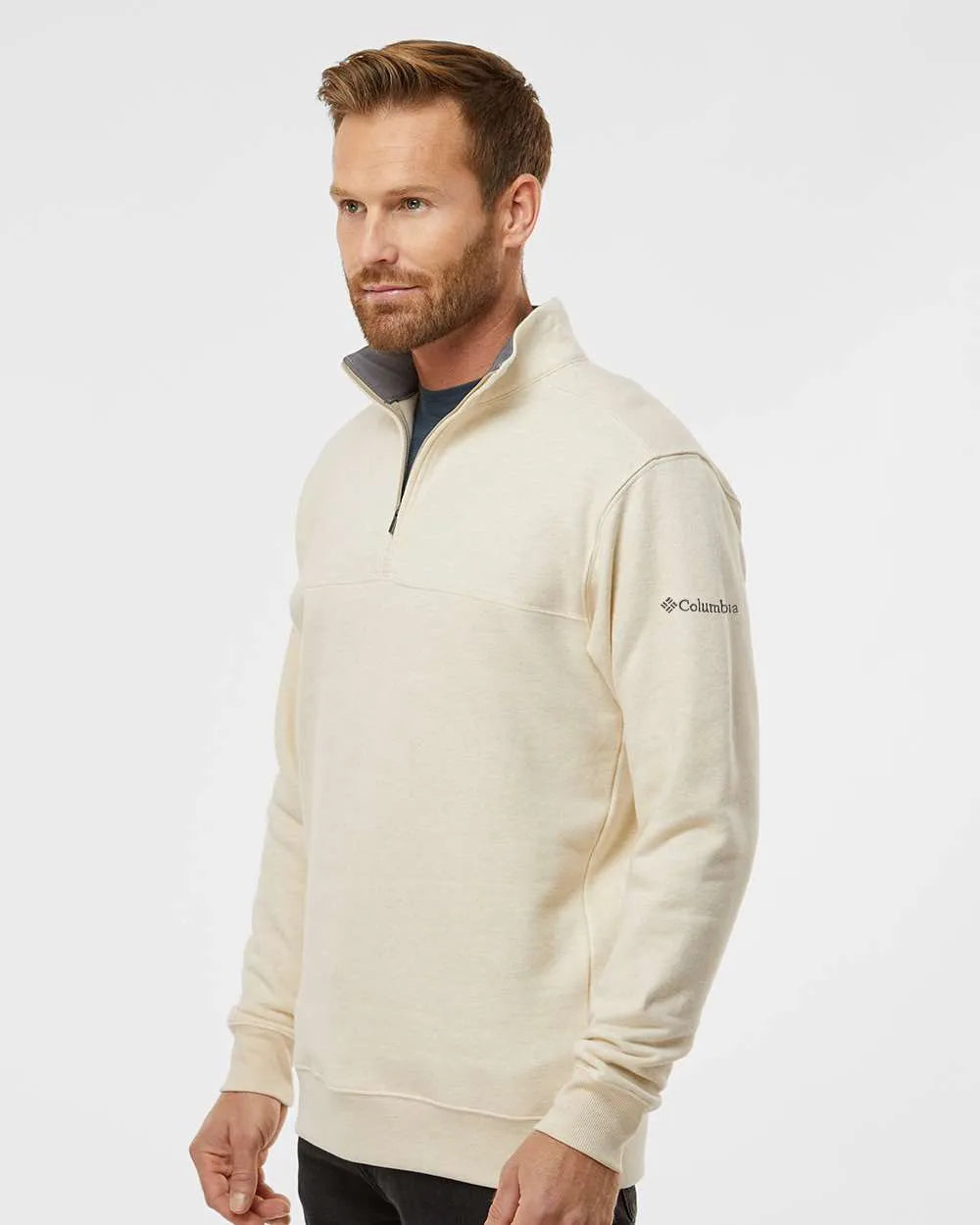 Hart Mountain™ II Half-Zip Pullover Oatmeal Heather_1