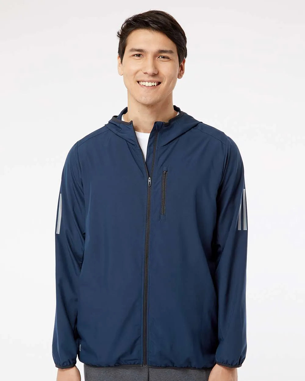 Hooded Full-Zip Windbreaker collegiate navy