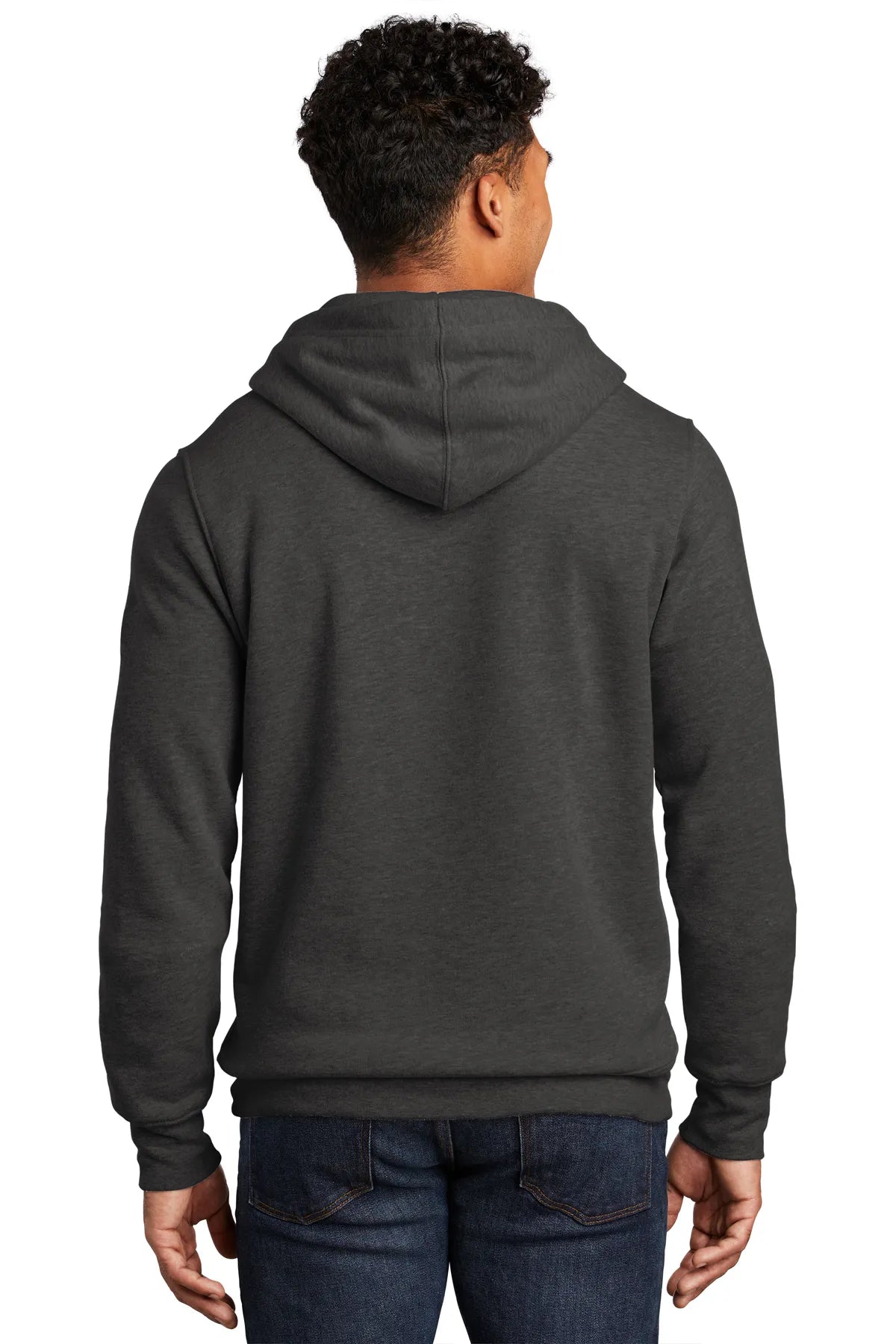 LIMITED EDITION The North Face® Chest Logo Pullover Hoodie NF0A7V9B  TNF Black Heather_1