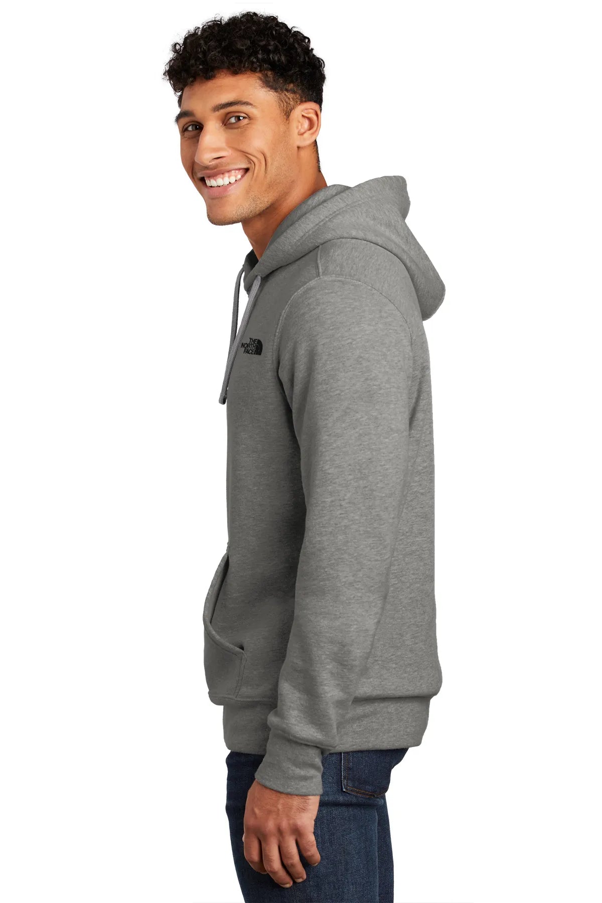 LIMITED EDITION The North Face® Chest Logo Pullover Hoodie NF0A7V9B   TNF Medium Gray Heather_2