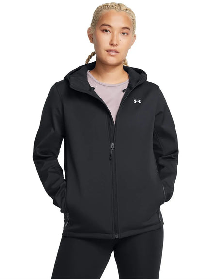Ladies' ColdGear® Infrared Shield 2.0 Hooded Jacket Black