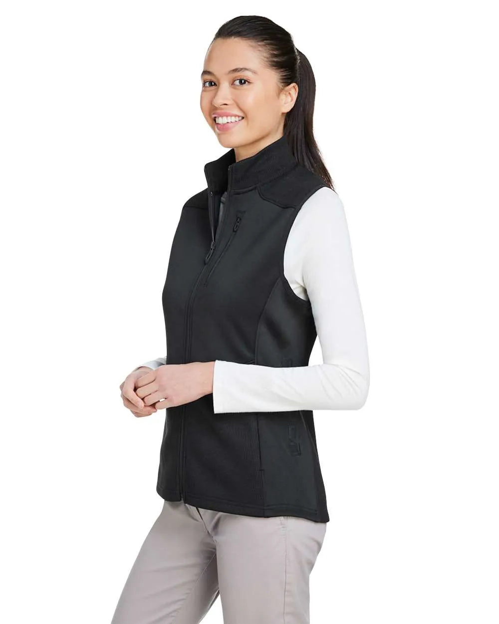 Ladies' Constant Canyon Vest Black_1